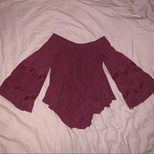 Off the shoulder top